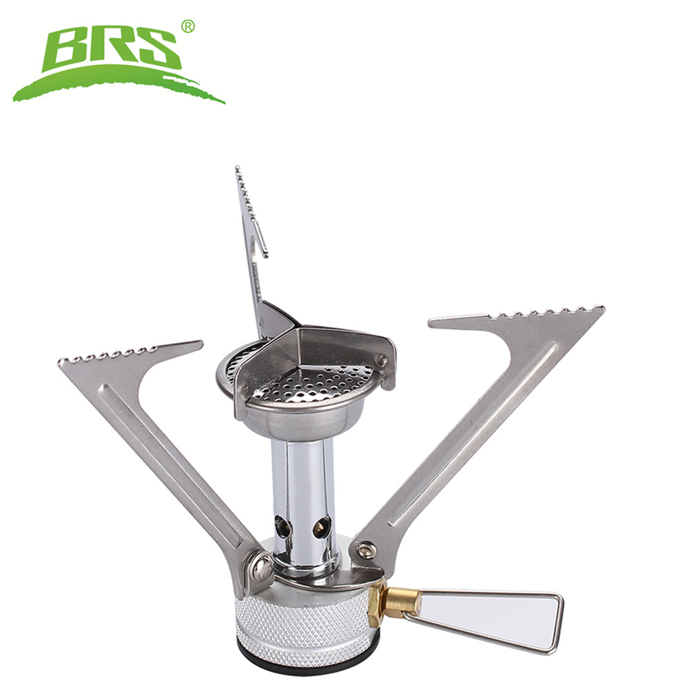 Outdoor Power Burner - BRS Outdoor Camping Stove Portable Mini