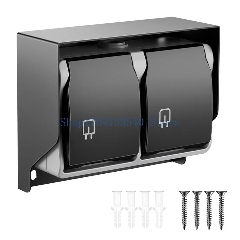 Outdoor Power Outlet Waterproof - 02DC 2 Gang Waterproof Outlet With