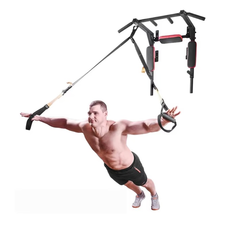 Outdoor Power Tower Pull Up Bar - Outdoor Wall Mounted Power Tower Pull