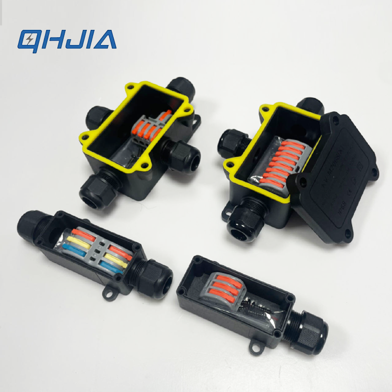Outdoor Power Wire - IP68 Waterproof Junction Box PA66 Fast