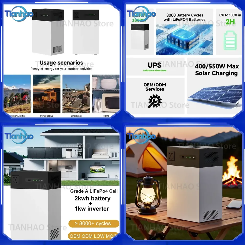 Portable Power Bank 100W Solar - Outdoor Power Bank With Ac Outlet ulasan dan harga