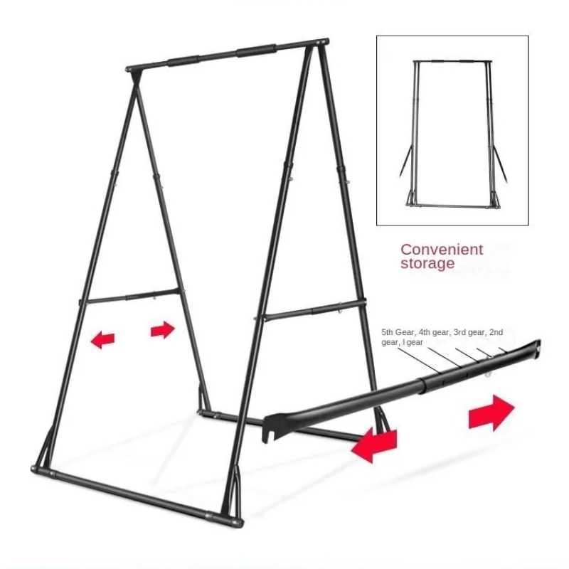 Home Gym Pull up Bar Foldable  - Outdoor Power Tower Pull Up Bar ulasan dan harga
