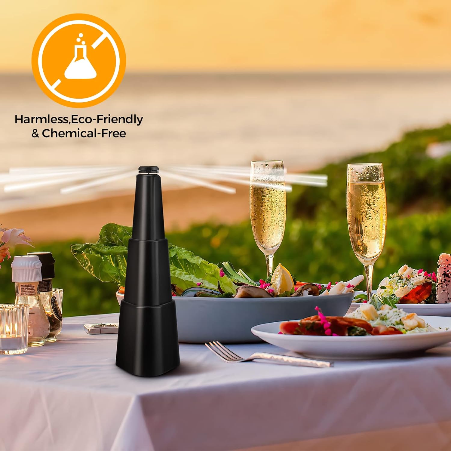 Fly Fans for Tables Holographi - Outdoor Power Pack ulasan dan harga