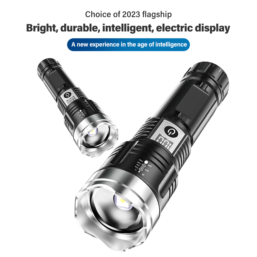 High Power 200000LM LED Flashl - Outdoor Power Inc ulasan dan harga