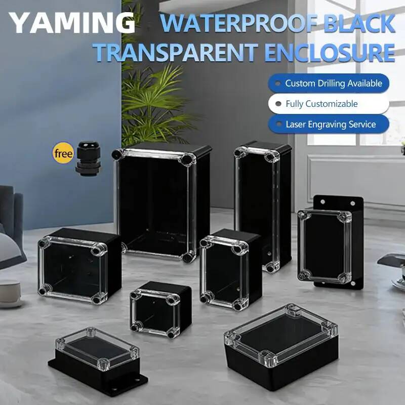 2pcs Transparent Cover Waterpr - Outdoor Power Supply ulasan dan harga