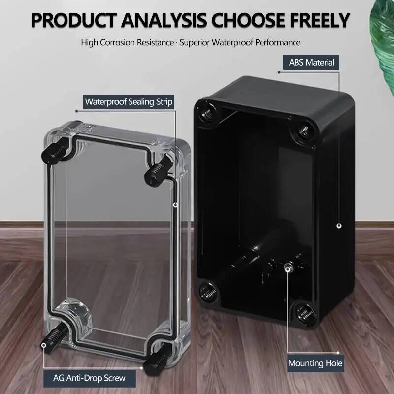 2pcs Transparent Cover Waterpr - Outdoor Power Supply ulasan dan harga