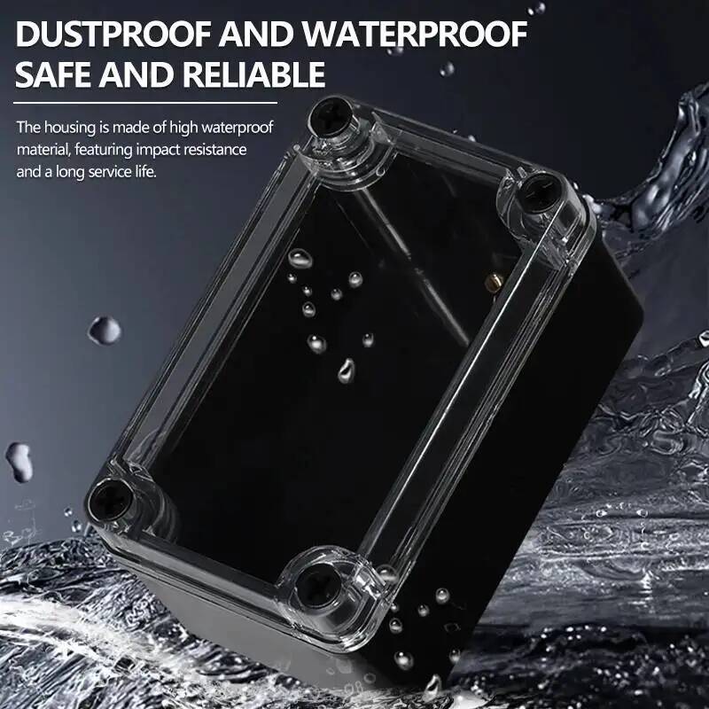 2pcs Transparent Cover Waterpr - Outdoor Power Supply ulasan dan harga