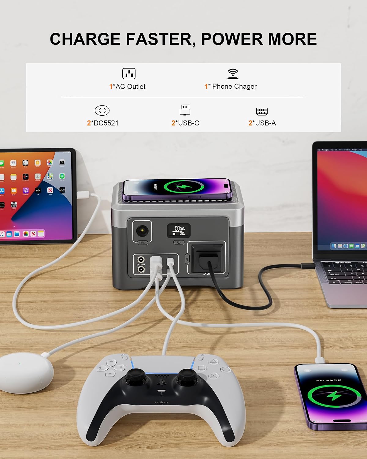 Portable Power Station 192Wh O - Outdoor Power Bank With Ac Outlet ulasan dan harga