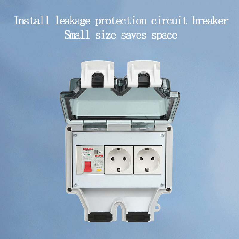 Outdoor Waterproof Socket 86 T - Outdoor Power Outlet Waterproof ulasan dan harga