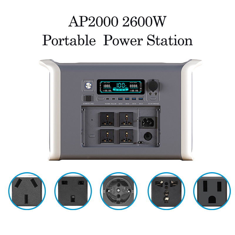 1800watt 2600watt Portable Pow - Outdoor Power Bank With Ac Outlet ulasan dan harga