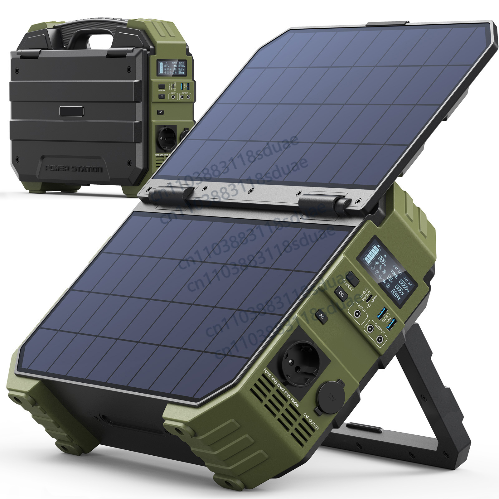 1600W Portable Power Station w - Outdoor Power Pack ulasan dan harga