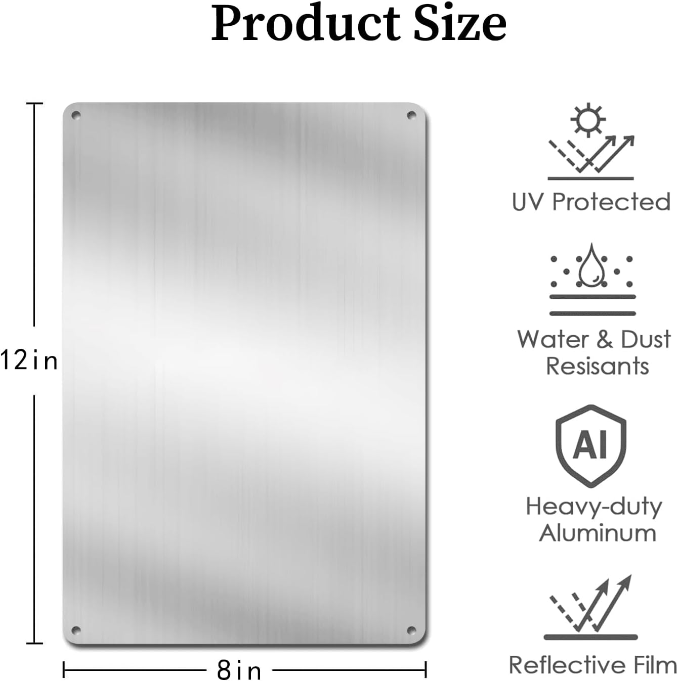 , ,  Metal Wall Sign, Plaque W - Outdoor Power Bar ulasan dan harga