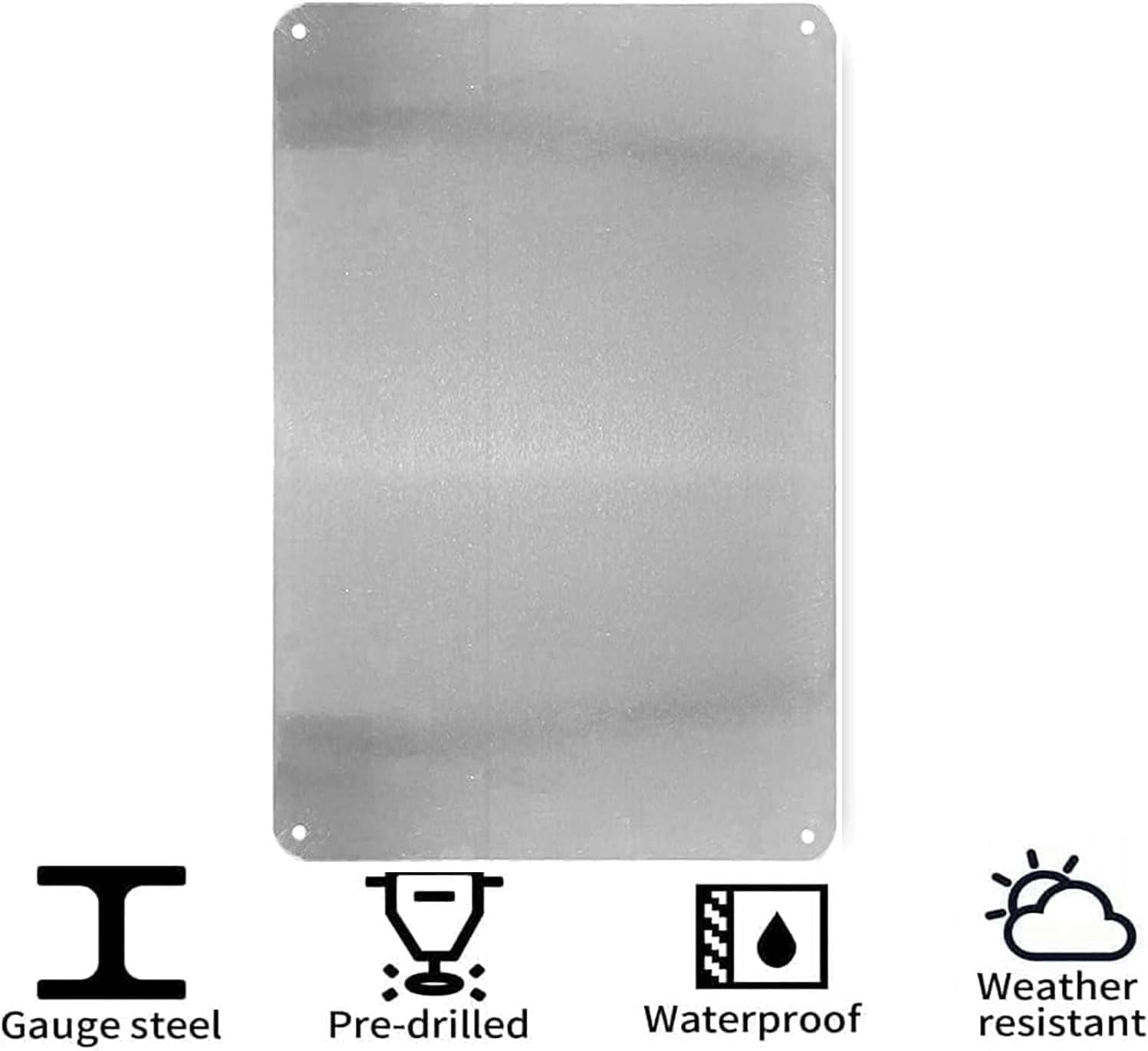 , ,  Metal Wall Sign, Plaque W - Outdoor Power Bar ulasan dan harga