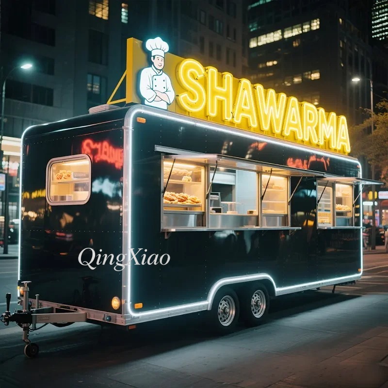 Custom Mobile Square Catering  - Outdoor Power Bar ulasan dan harga