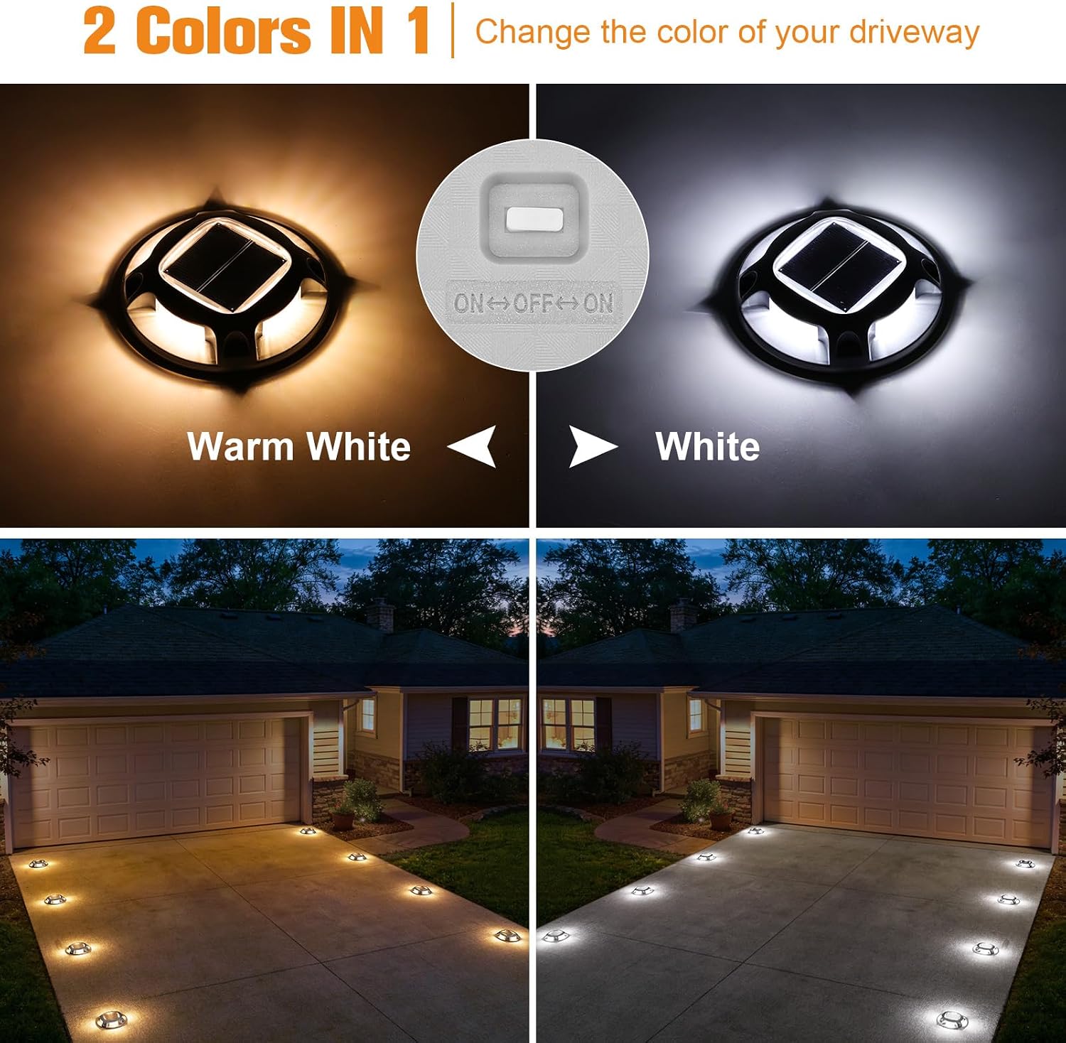 Solar Driveway Marker Lights D - Outdoor Power Pack ulasan dan harga