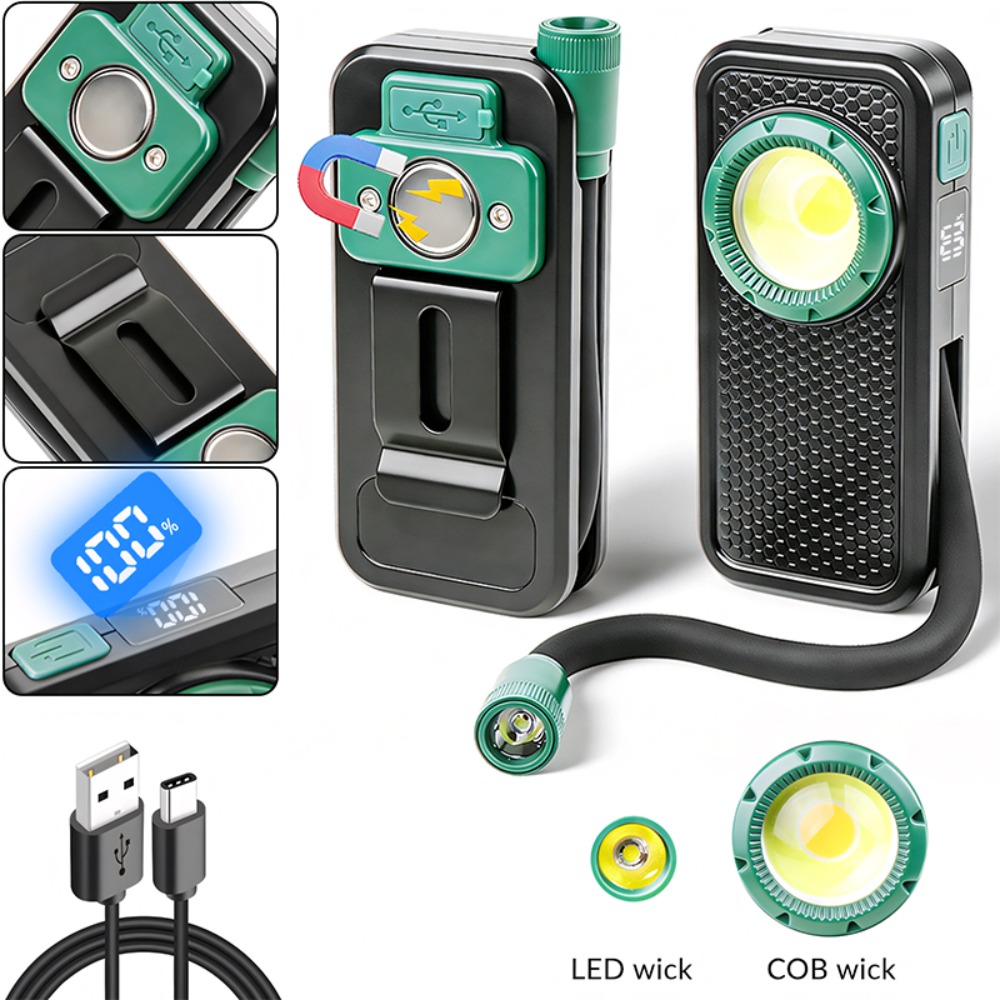 New Magnetic Work Light with P - Outdoor Power Supply ulasan dan harga