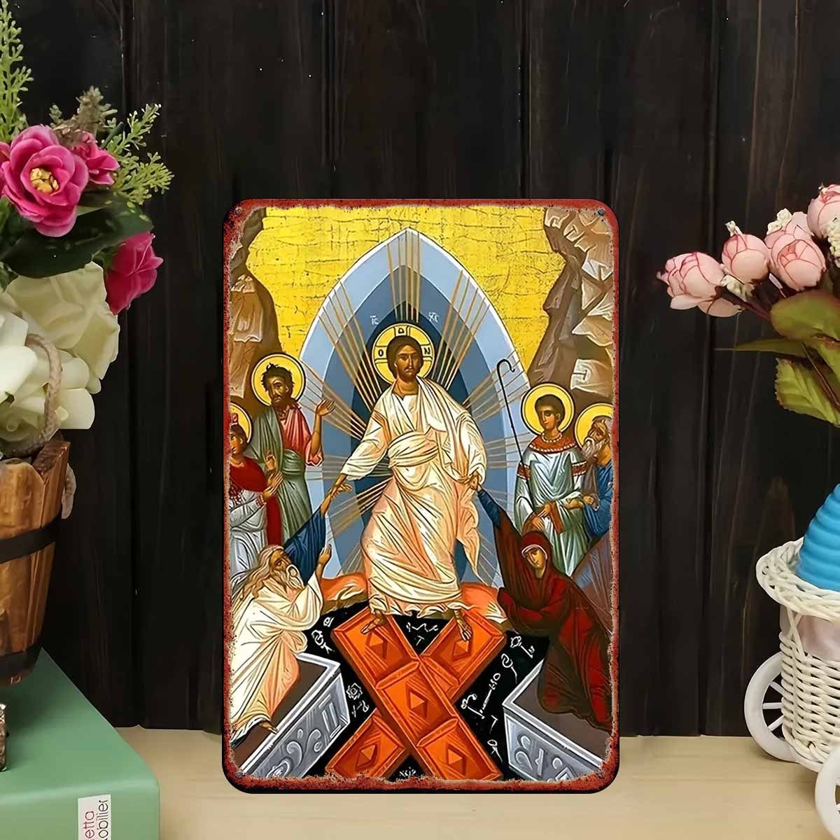 2D Vintage Metal Sign Easter A - Outdoor Power Bar ulasan dan harga