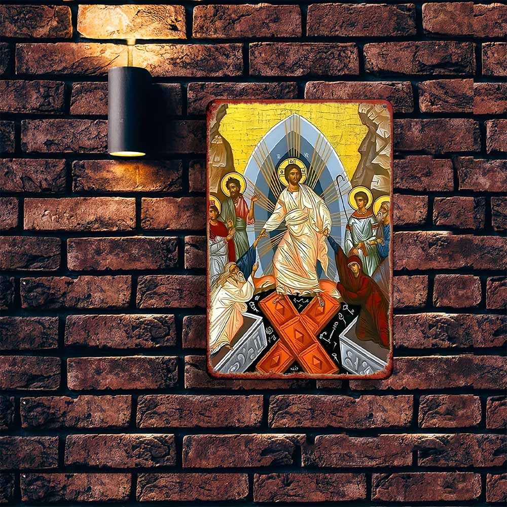 2D Vintage Metal Sign Easter A - Outdoor Power Bar ulasan dan harga