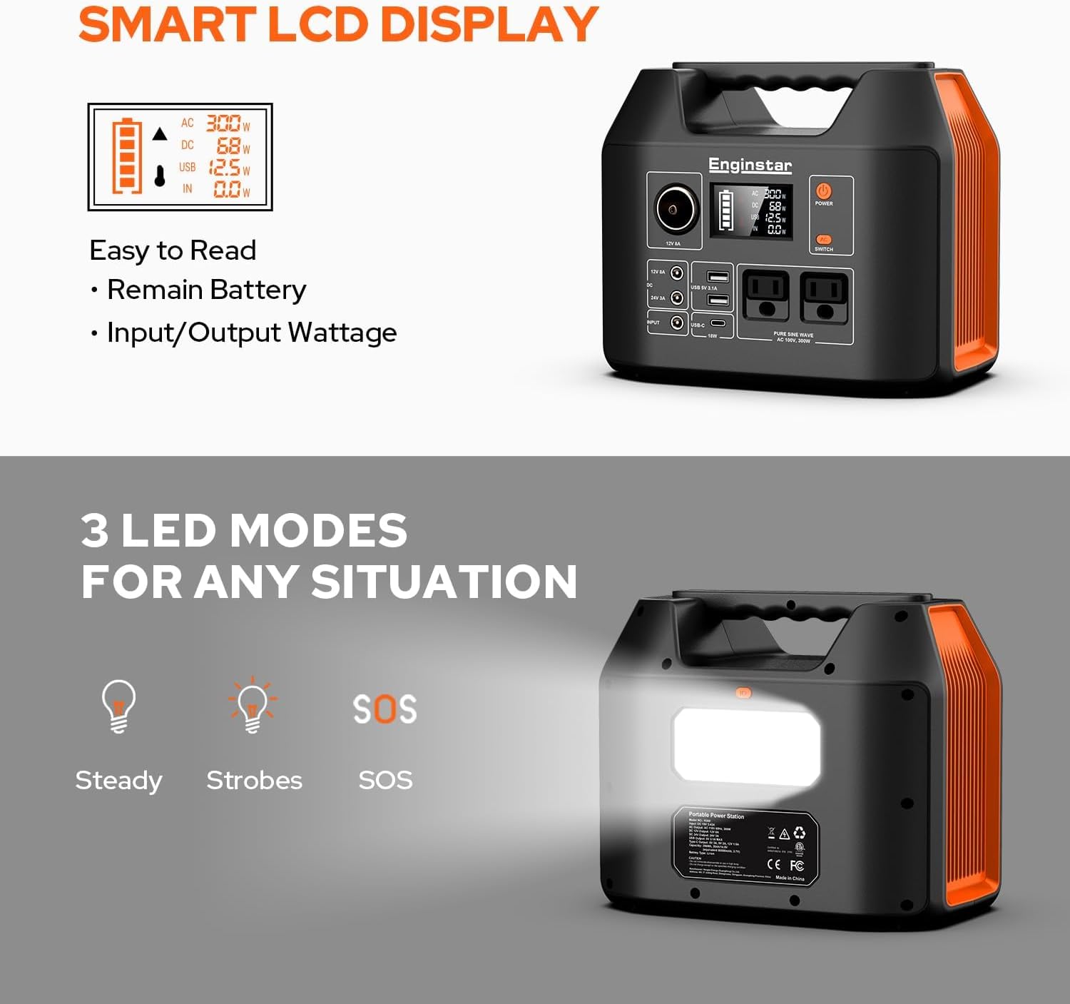 Portable Power Station 300W 29 - Outdoor Power Bank With Ac Outlet ulasan dan harga