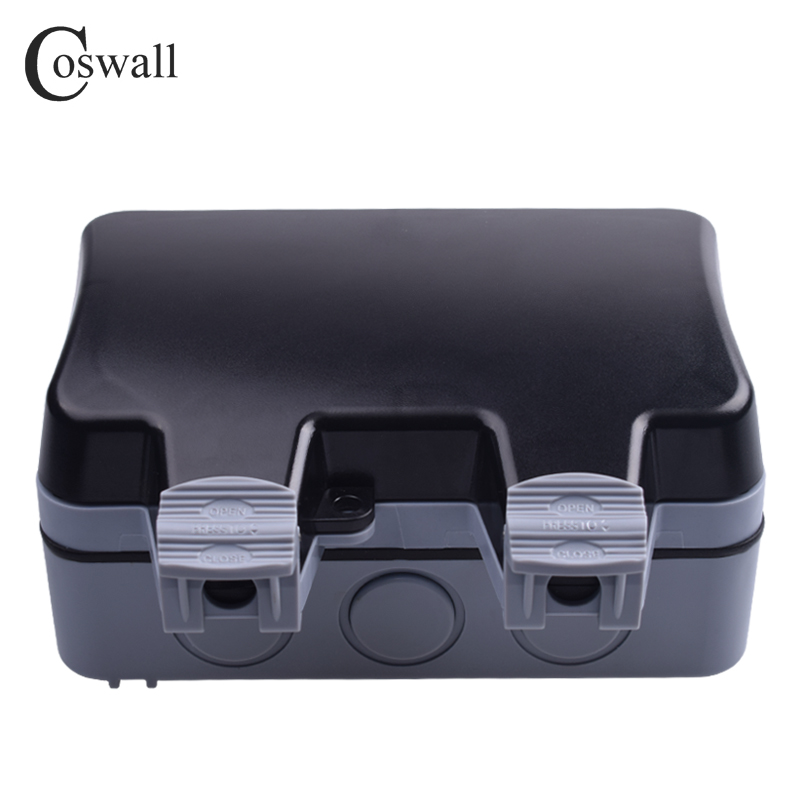 Coswall IP66 Weatherproof Wate - Outdoor Power Outlet Waterproof ulasan dan harga