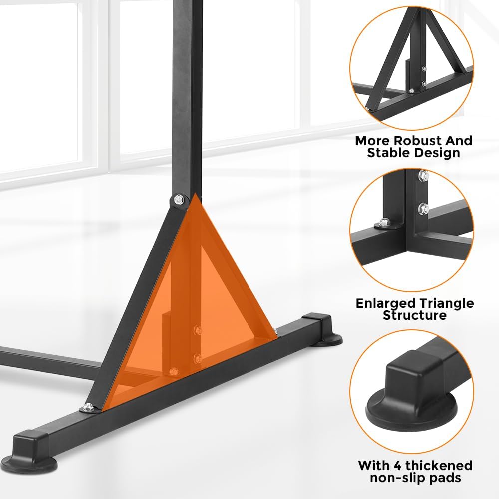 Adjustable Free‑Standing Pull‑ - Outdoor Power Tower Pull Up Bar ulasan dan harga