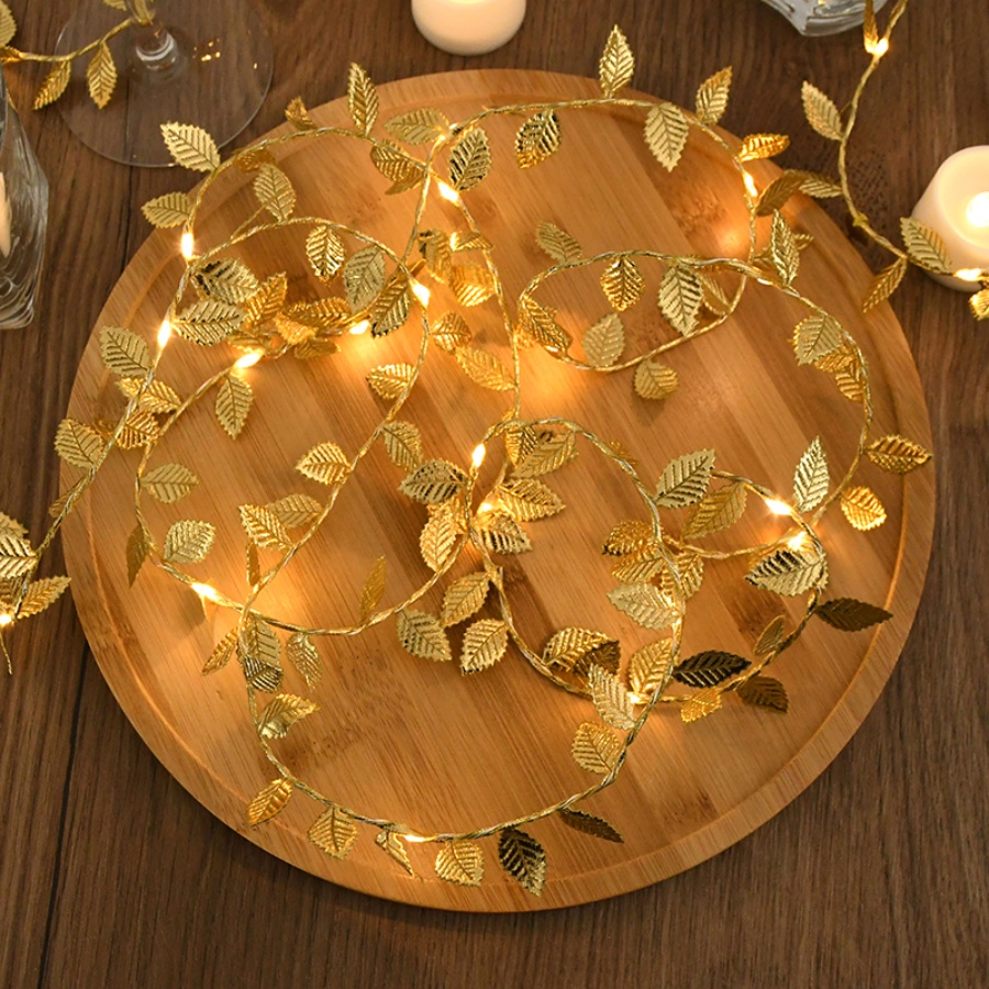 Golden Leaf Rattan Copper Wire - Outdoor Power Wire ulasan dan harga
