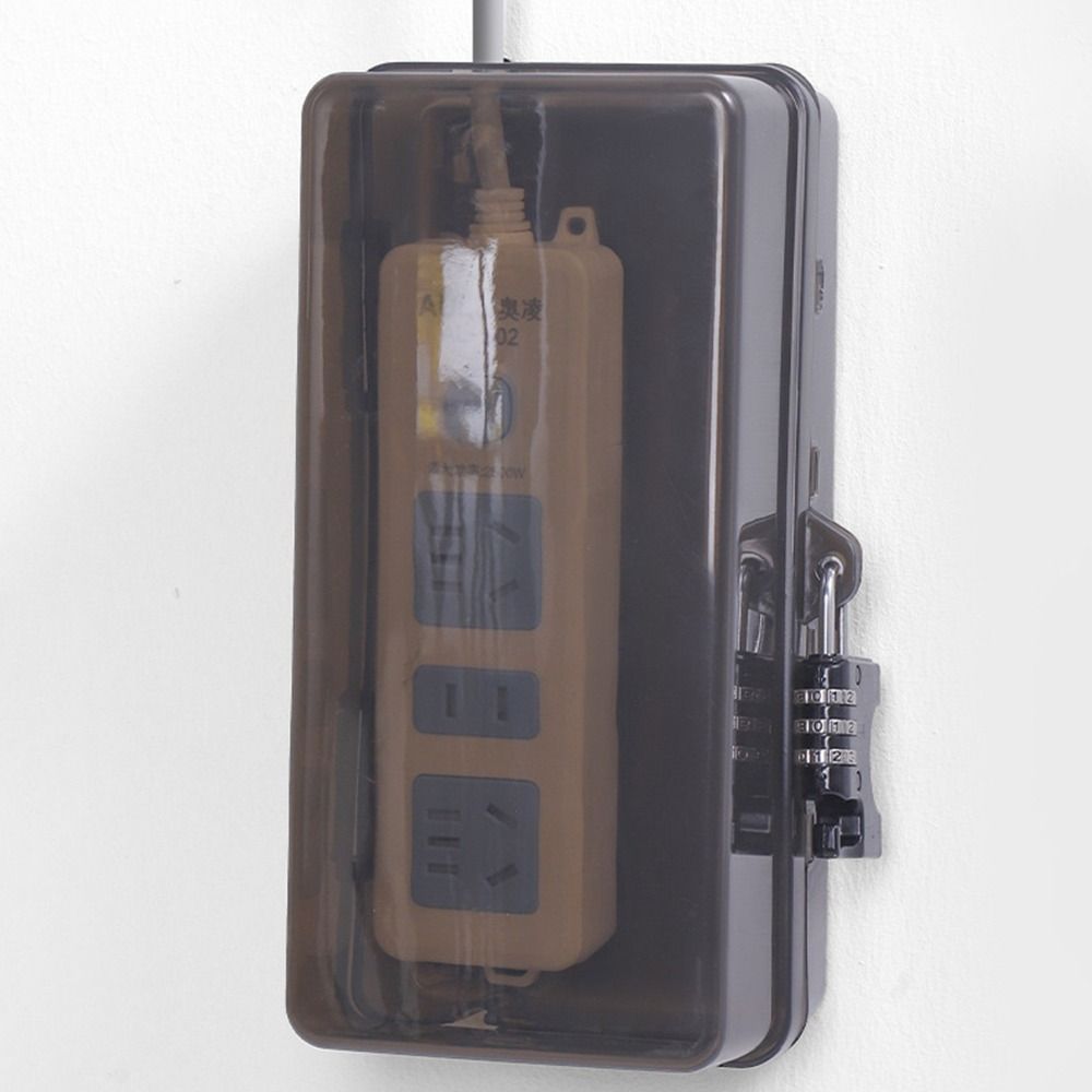 Durable Plastic Plug Box Anti- - Outdoor Power Outlet Waterproof ulasan dan harga