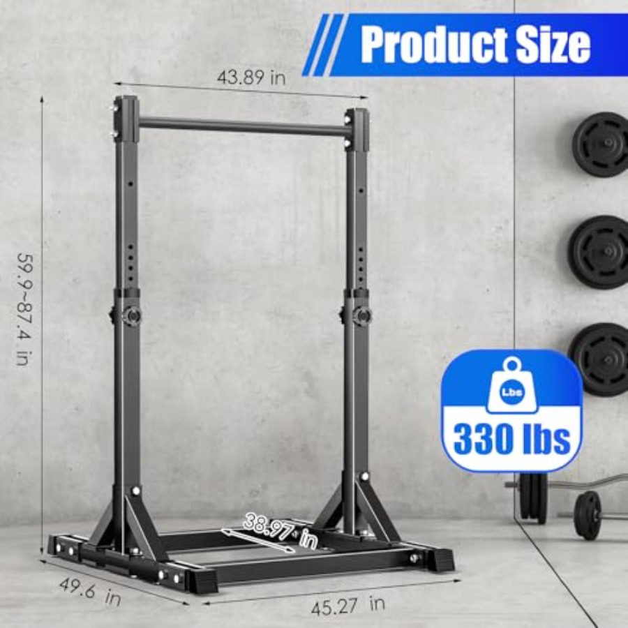 Free Standing Adjustable Pull  - Outdoor Power Tower Pull Up Bar ulasan dan harga