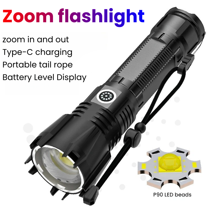 High-power P90 LED Flashlight  - Outdoor Power Inc ulasan dan harga