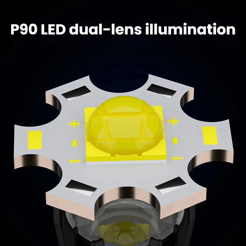 High-power P90 LED Flashlight  - Outdoor Power Inc ulasan dan harga