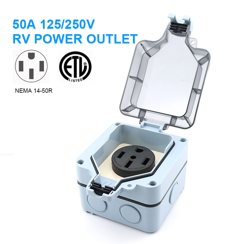 Outdoor Power Outlet Box Water - Outdoor Power Outlet Waterproof ulasan dan harga