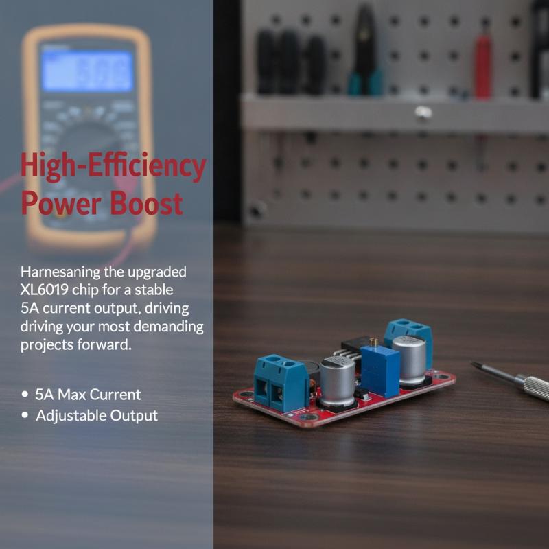 1Pcs XL6019 DC-DC Boost Power  - Outdoor Power Supply ulasan dan harga