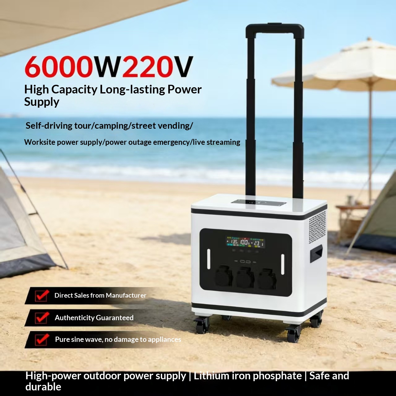 Lithium Ion Battery Outdoor Mo - Outdoor Power Supply ulasan dan harga