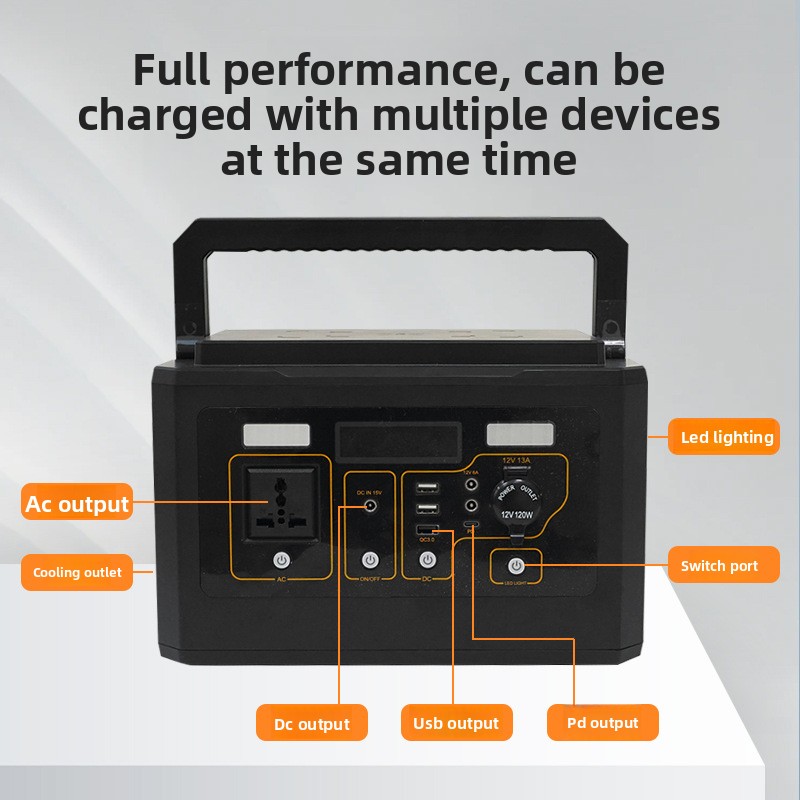 Portable 500W High Power MPPT  - Outdoor Power Supply ulasan dan harga