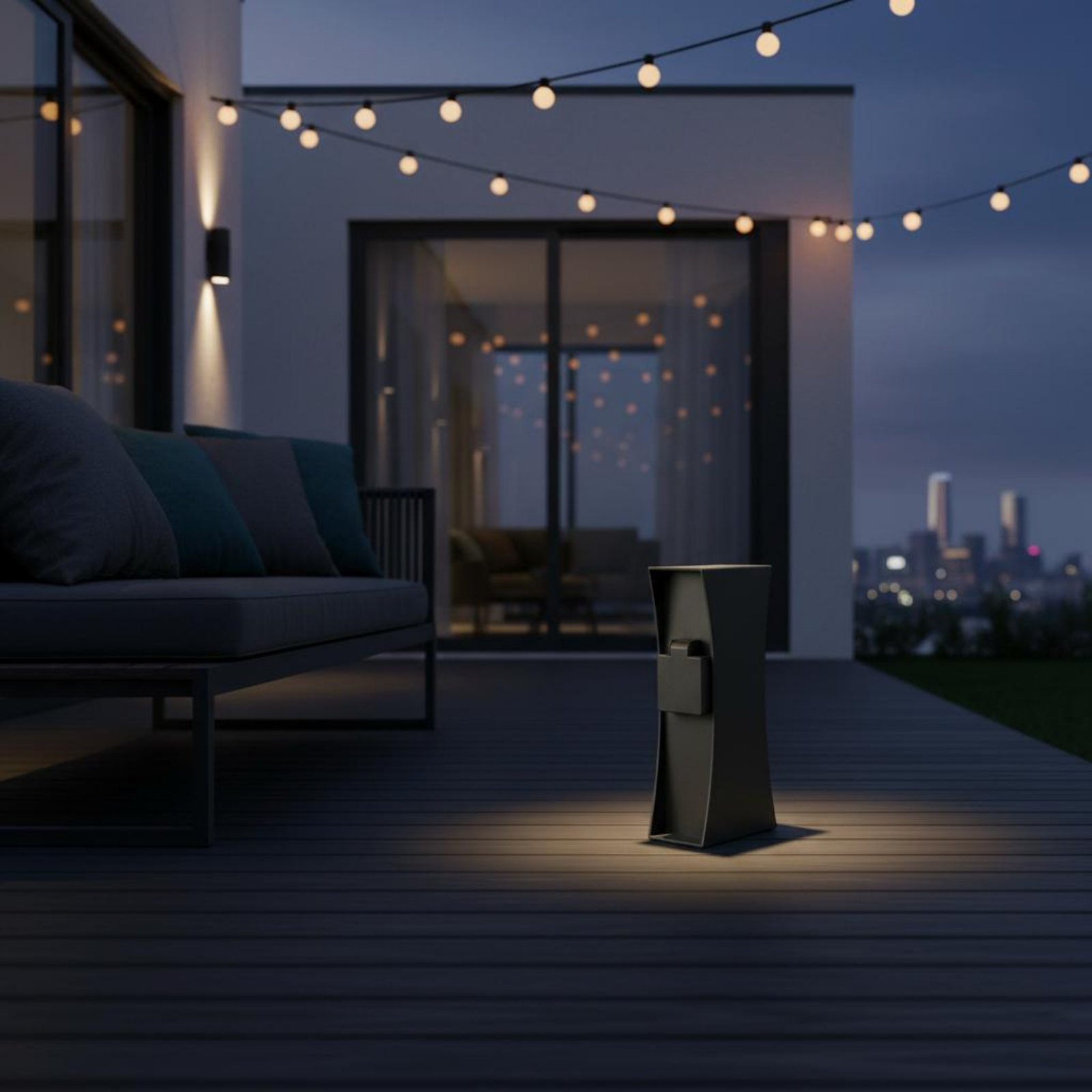 Outdoor Power Outlet Post Easy - Outdoor Power Outlet Waterproof ulasan dan harga