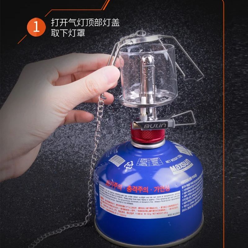 Camping Gas Lamp Bulin BF1/F2  - Outdoor Power Burner ulasan dan harga