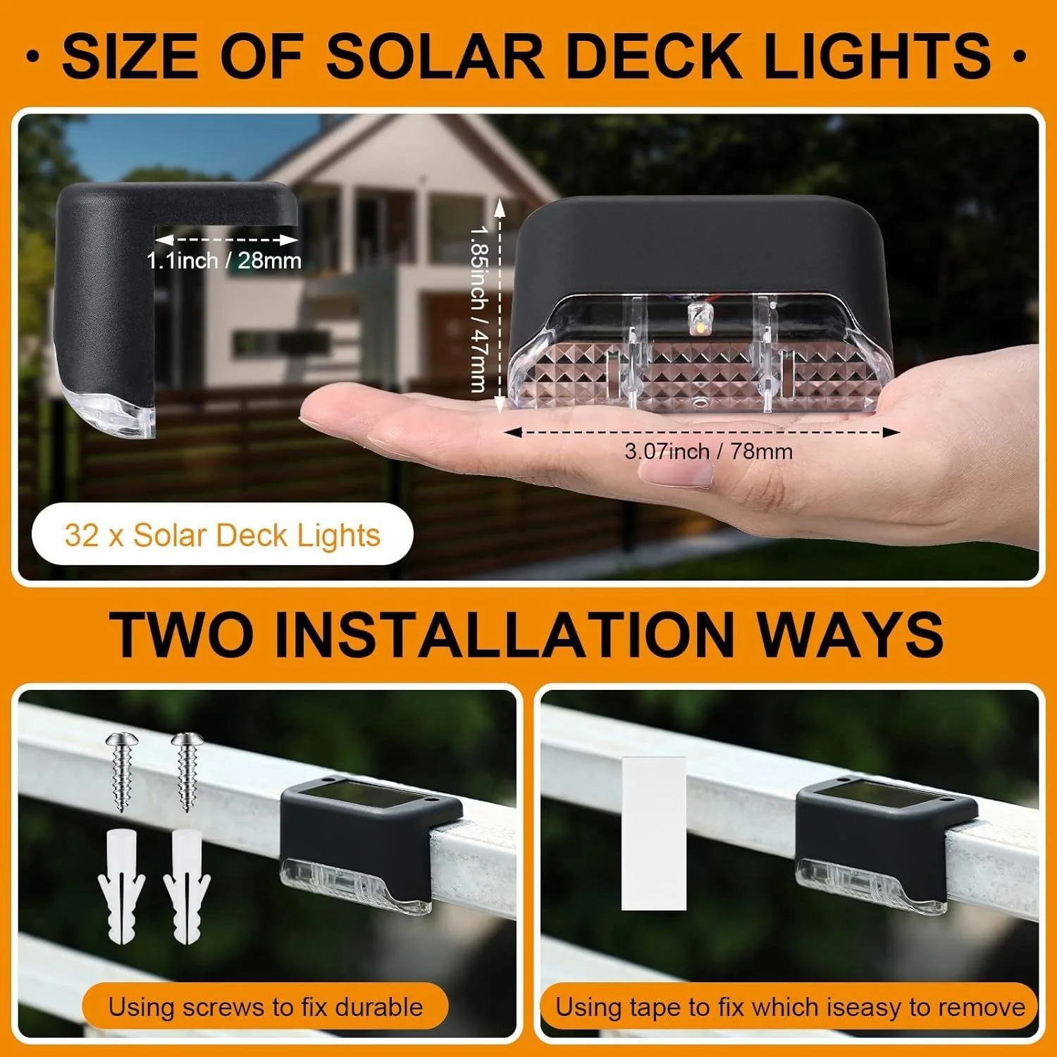 4-32 Pack Solar Step Lights LE - Outdoor Power Pack ulasan dan harga
