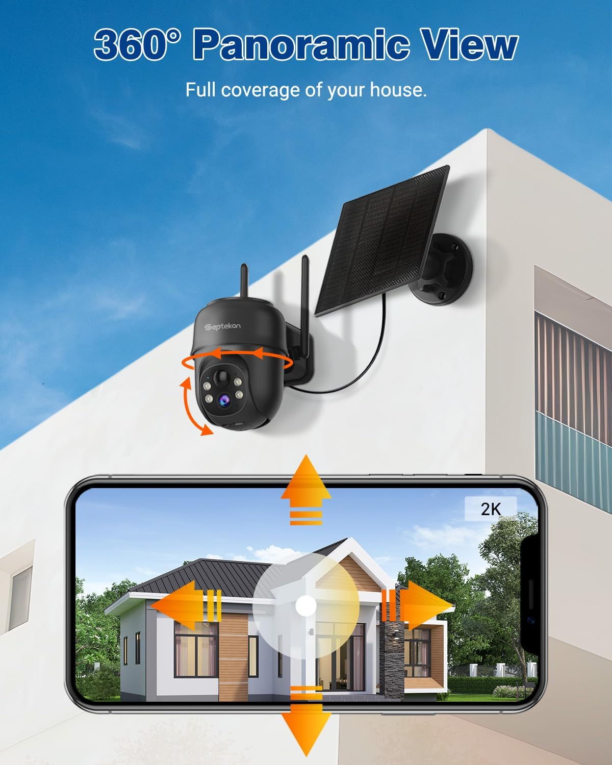 2K Solar Wireless Outdoor Secu - Outdoor Power Pack ulasan dan harga