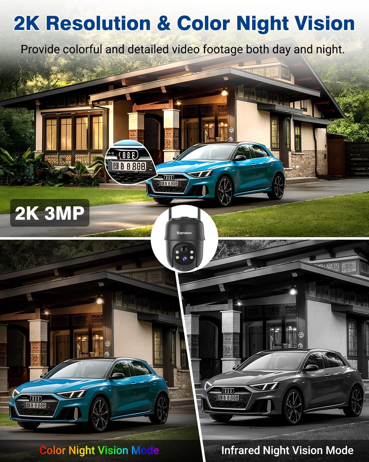 2K Solar Wireless Outdoor Secu - Outdoor Power Pack ulasan dan harga