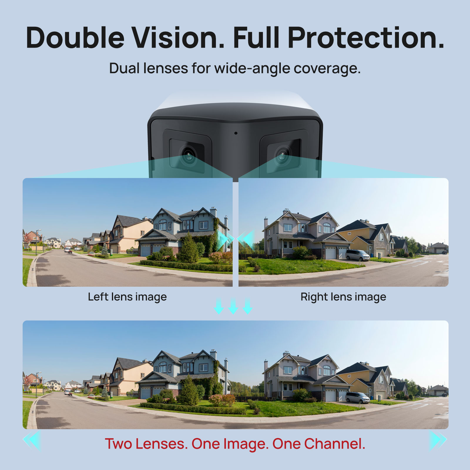 VIKYLIN 170° Panoramic Securit - Outdoor Power G Motion ulasan dan harga