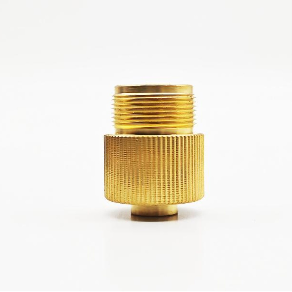 Brass Gas Canister Adapter CGA - Outdoor Power Burner ulasan dan harga
