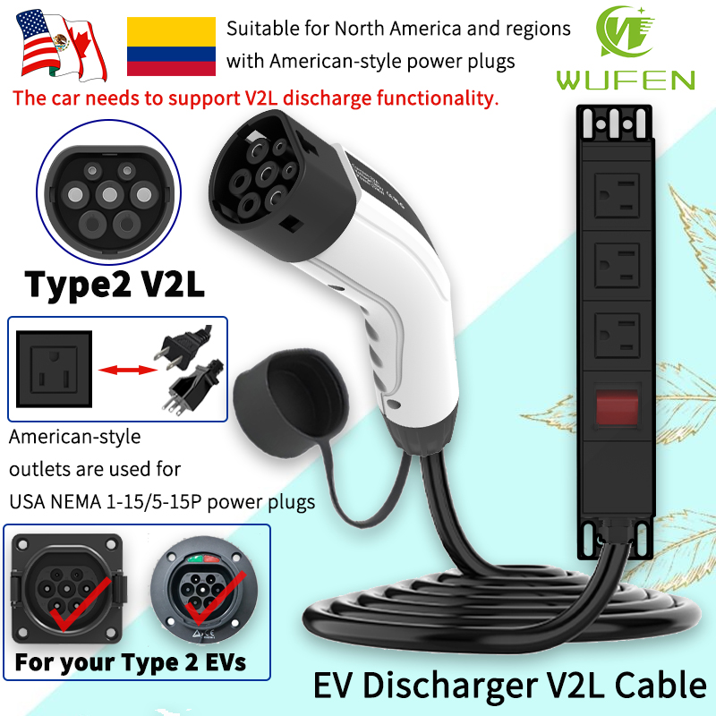 WUFEN Portable Type 2 V2L Cabl - Outdoor Power Inc ulasan dan harga