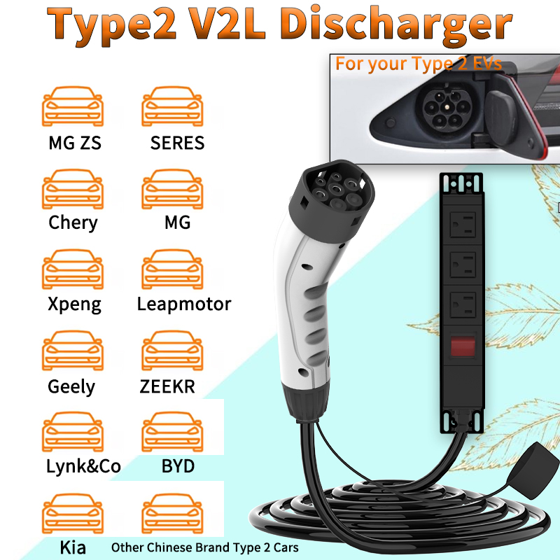 WUFEN Portable Type 2 V2L Cabl - Outdoor Power Inc ulasan dan harga