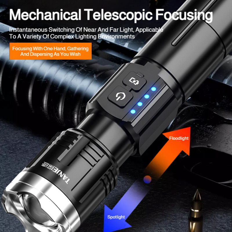 High Power LED Flashlight Powe - Outdoor Power Inc ulasan dan harga
