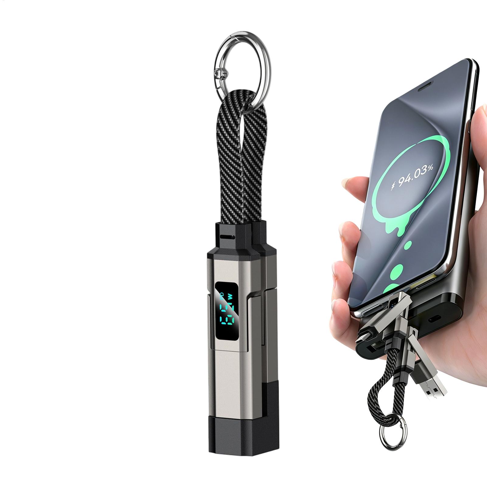 Keychain USB C Cable Portable  - Outdoor Power Wire ulasan dan harga