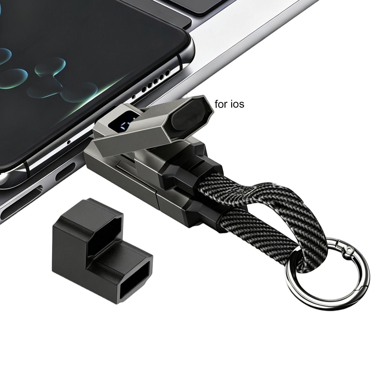 Keychain USB C Cable Portable  - Outdoor Power Wire ulasan dan harga