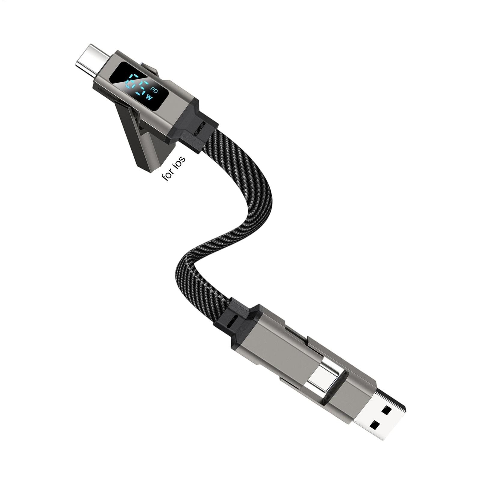 Keychain USB C Cable Portable  - Outdoor Power Wire ulasan dan harga