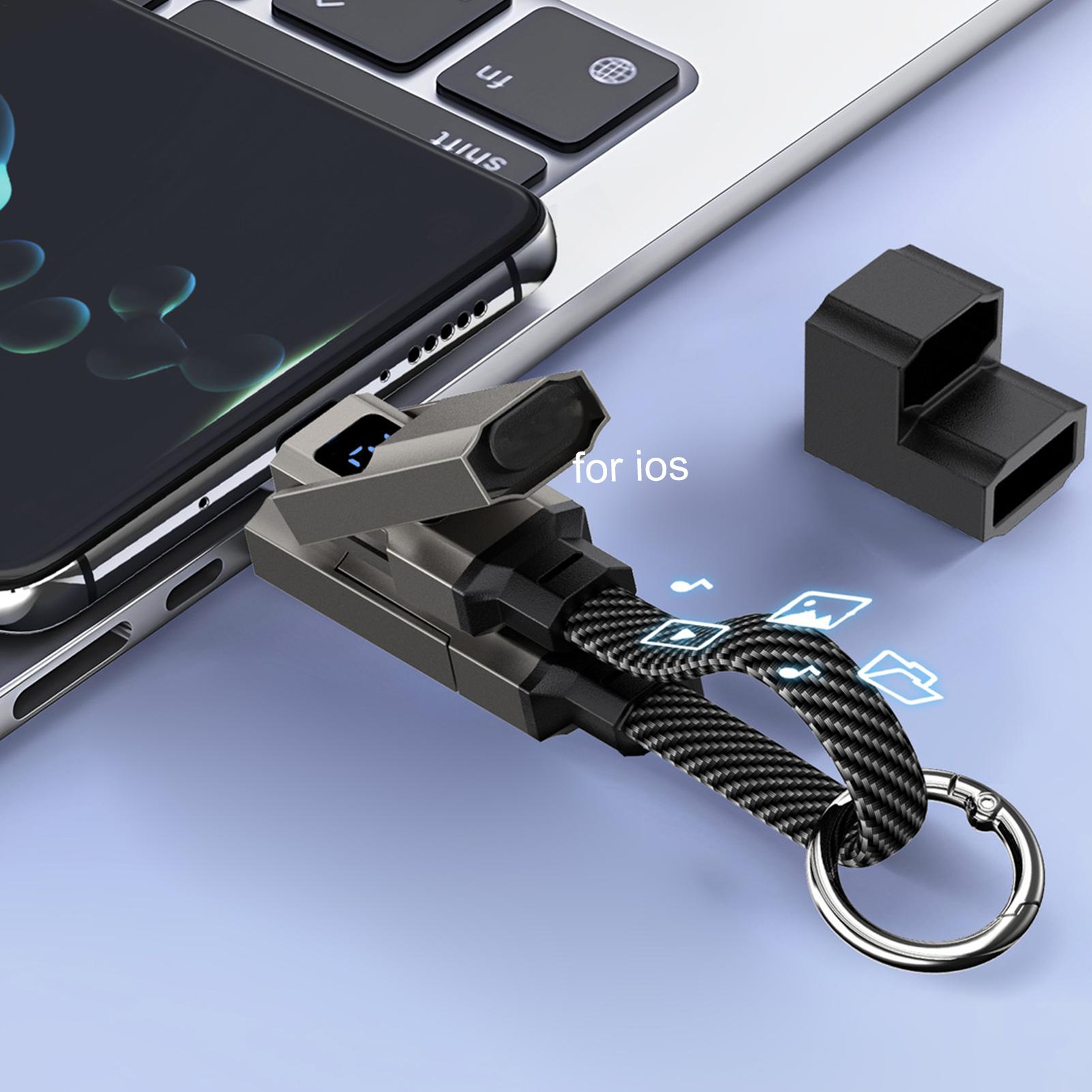 Keychain USB C Cable Portable  - Outdoor Power Wire ulasan dan harga