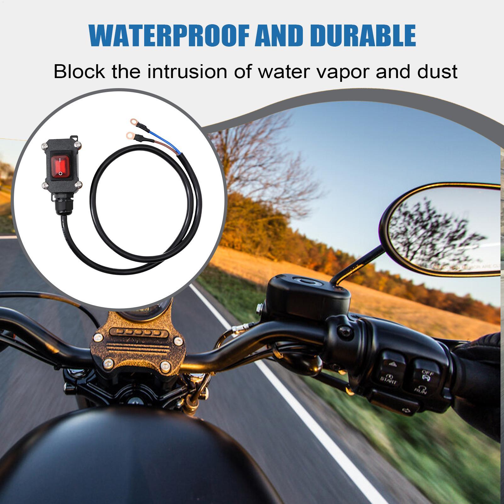 30/50/100cm Universal Motorcyc - Outdoor Power Disconnect ulasan dan harga