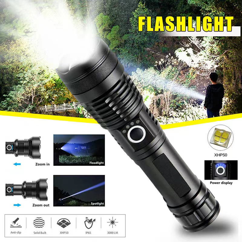 High Power XHP70 Led Flashligh - Outdoor Power Inc ulasan dan harga